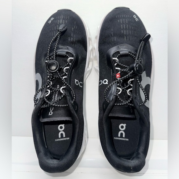 ON CLOUD MONSTER BLACK/SILVER - Picture 4 of 9